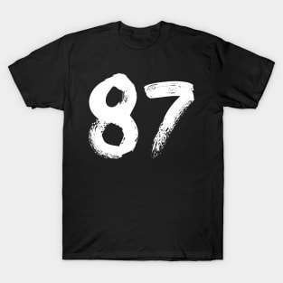 Number 87 T-Shirt